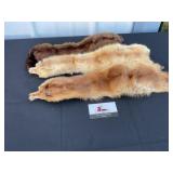 Mink pelts