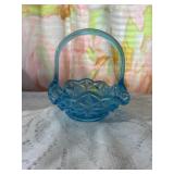 Indiana glass Monticello blue