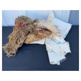Tapestry and hand sewn items