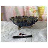 Imperial glass, carnival cabbage, rose, amethyst