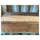 Vintage wood box