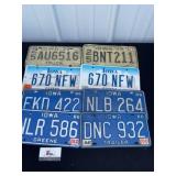 Iowa License Plates