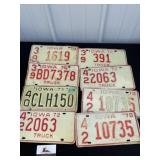 Iowa License Plates