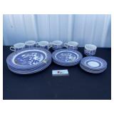 Blue and White Dishes