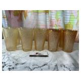 Marigold Carnival Glass