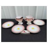 Cream snd Sugar and Plates