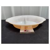 Fire King Divided Dish