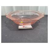 Pink Depression Glass Bowl