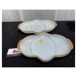 Fire King Serving Trays