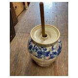 Stoneware churn