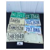 Iowa License Plates