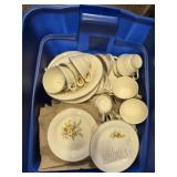 Tote of Dishes