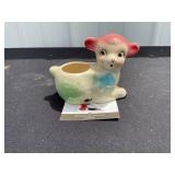 Ceramic Lamb Planter