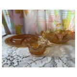 Marigold carnival Glass