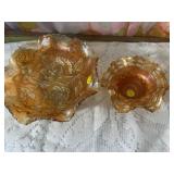 Marigold Carnival Glassware