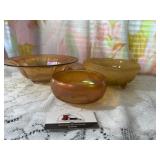 Marigold Carnival Glass