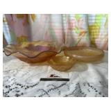 Carnival Marigold Glass
