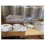 Moss Rose Dish Set