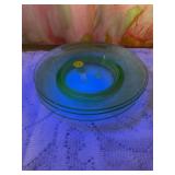 Uranium plates/ faint