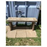 Wood Bench Approx 4 ft