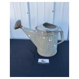 Galvanized watering can