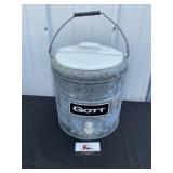Galvanized cooler