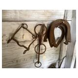 Horse shoes and miscellaneous