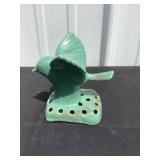Bird flower frog