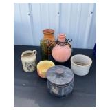 Stoneware and vases