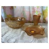Marigold Carnival Glass