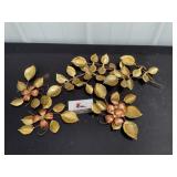 MCM Metal leaf Wall Decor