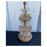 Vintage spice rack