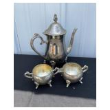 Silver plated dishware