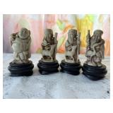 Resin Asian figures