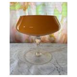 Retro Orange Glassware