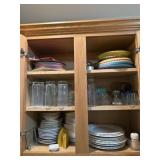 Plates, cups, bowls, misc