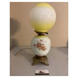 Vintage hand painted lamp