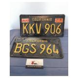 California license plates
