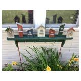 Birdhouse garden decor