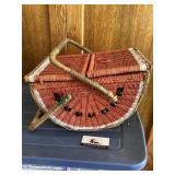 Watermelon picnic basket