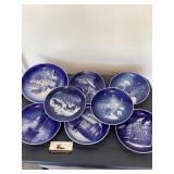 Copenhagen porcelain plates
