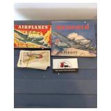 Airplane books & cards
