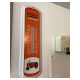 Minneapolis Moline  metal thermometer