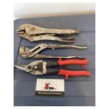 Vise grip & misc