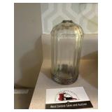 Vintage unique glass jar