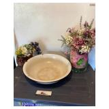Bowl & flowers