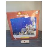 Santa's workbench porcelain staion #9 firehouse