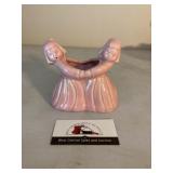 USA pottery dancing girls indoor planter