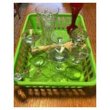 Glass cups & vases