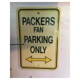 Packers fan sign